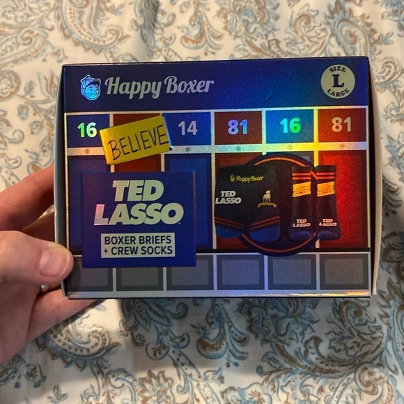 Ted Lasso Boxer Briefs & Crew Socks Set - Picture 1 of 4